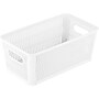 Simplify Slide to Stack Storage Tote, Plastic, White, 2/Pack (25934-WHITE-ST)~#|#~2200D067-B499-4357-8F3AC0BCDD249081_sc7