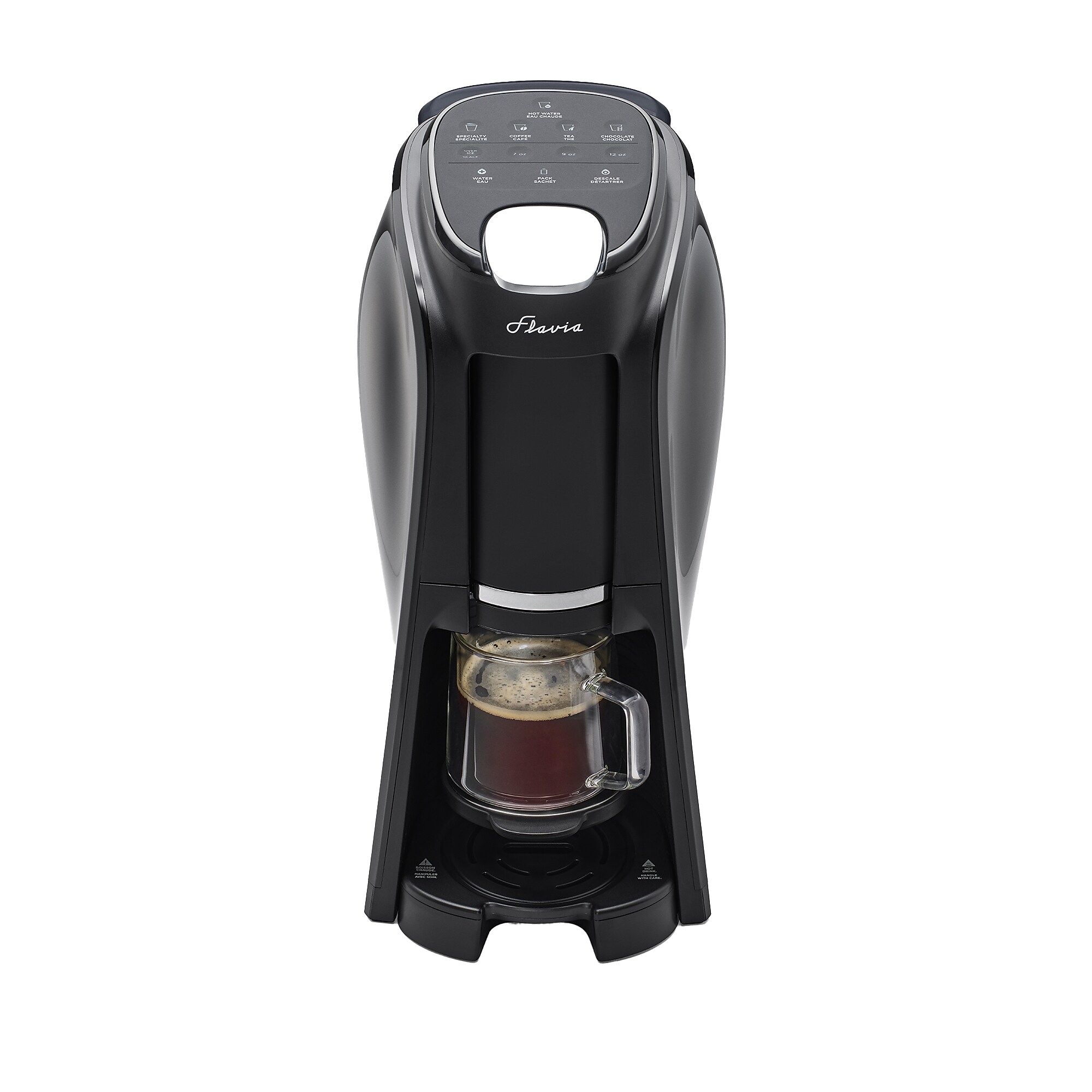 Flavia Aroma Single Serve Coffee Maker, Cool Gray (18001473) Simolary simolary.com