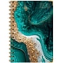 2025-2026 Global Printed Products Teal Gold Marble 5.5" x 8" Academic Weekly & Monthly Planner, Paper Cover~#|#~2207572A-DEF0-4E3E-B34A03DFFE041543_sc7