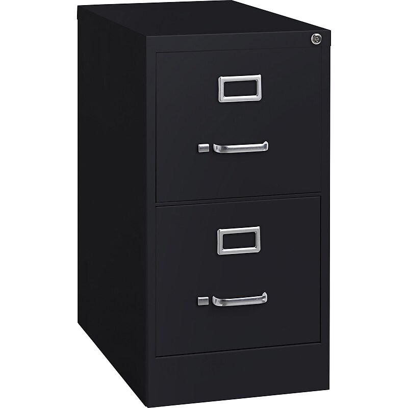 Lorell Commercial-grade Vertical File, Black, 22" (LLR42291) image 1