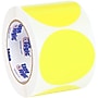 Tape Logic Inventory Circle Labels, 3", Fluorescent Yellow, 500/Roll (DL614L)~#|#~220ABF67-3ECA-42D6-A73B510ECF53966C_sc7