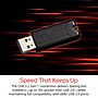 Verbatim PinStripe 128GB USB 3.2 Gen 1 Type-A Flash Drive, Red/Green/Blue, 3/Pack (70390)~#|#~220F24F2-ED8E-4A20-824FDE740197757D_sc7
