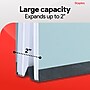 Staples® 60% Recycled Pressboard Classification Folder, 2" Expansion, Letter Size, Light Blue, 25/Box (ST384868/384868)~#|#~220F8E0C-2EDC-45A2-985F9C1176C8ECA0_sc7