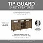 Bush Furniture Knoxville Console TV Stand, Screens up to 75", Reclaimed Pine (CGV265RCP-03)~#|#~2210E661-A606-4729-9E0D510D78D267CC_sc7