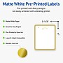 Avery Rectangle Multipurpose Labels, 4" x 3-1/3", White, 40/Pack (19479370530)~#|#~221229D0-2A0F-44F1-8633FA61C108514F_sc7