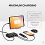 Plugable 7-in-1 Charging Hub with Data Transfer for USB-C or USB 3.0 Laptops ~#|#~22137196-2141-4BD9-AF0D8DD223F16CA7_sc7