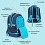 bentgo 2-in-1 Kids Abyss Blue Speckle Laptop Backpack, Large (BGBKPAK-BLSP)~#|#~22184324-2F62-43E5-B63562254AE18F3B_sc7