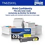 Brother TN635XXL Super High Yield Yellow Toner Cartridge, Prints Up to 6,500 Pages (TN635XXLY)~#|#~221F28DA-AE38-41D6-BB7FA081A3B4EB74_sc7