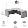 Bush Business Furniture Stratus 72"W Electric L-Shaped Adjustable Standing Desk, Platinum Gray (SUT014PG)~#|#~2220DA0C-1744-4238-A2D9588E7A16D9C0_sc7