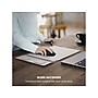 JOURNEY NEXA 14" Faux Leather Laptop Sleeve, Dove Gray (JWCS14LG)~#|#~2221616E-0A98-46CA-BD0D1DF1E315747F_sc7