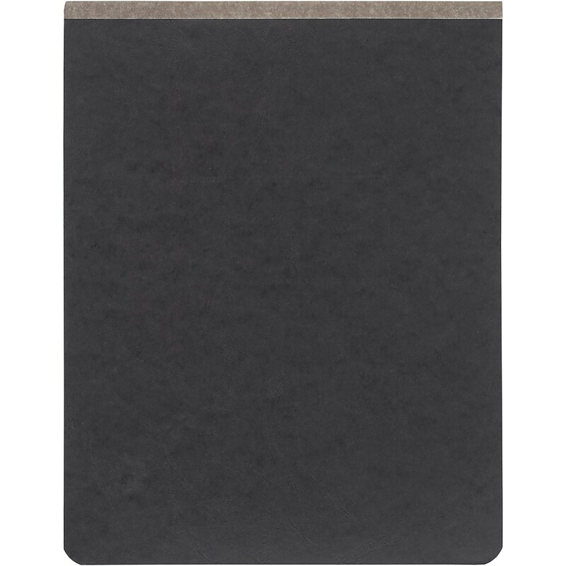 ACCO Presstex 1-Prong Report Cover, Letter Size, Black  (A7017041) image 1