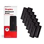 Staples Whiteboard Eraser, Black, 12/Pack (ST63649)~#|#~222847B1-1FA8-4E32-90C411E1101668D3_sc7