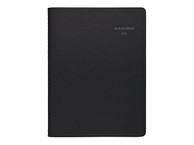 AT-A-GLANCE QuickNotes 2024 Weekly Monthly Appointment Book Planner Black Large
