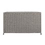 Household Essentials 126 Quart Storage Chest, Wicker, Grey (HE1080)~#|#~222F7A1C-C190-49EC-AB989D957259EDB6_sc7