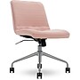 ELLE Decor Adelaide Armless Fabric Task Chair, Pink (48214A)~#|#~223566CC-ED66-4D04-A554DFF71168AD0E_sc7