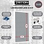 Triton Products LocBoard Pegboards with 30 pc. LocHook Assortment and Hanging Bin System (LB18-GKit)~#|#~22379076-6AEE-496D-9496E8AEEA13828E_sc7
