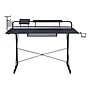 Techni Sport Carbon Computer Gaming Desk with Shelving, Black (RTA-TS200-BK)~#|#~2238A3E5-974F-4AF0-8A4D292380790B1A_sc7