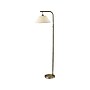 Simplee Adesso Hayes 58" Antique Brass Floor Lamp with Tapered White Shade (SL1181-21)~#|#~223B4D70-8910-48F0-9B5BA3DDAA5B5D43_sc7