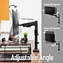 Mind Reader Single Monitor Arm for 13" - 32" Monitor, Gas Spring VESA Desk Mount, Black, (AGTILT-BLK)~#|#~223DD11B-395B-4ECF-B706CBFBFCAAF3F2_sc7