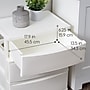 Iris Stackable Wide Chest, 3 Drawer, White, 2/Pack (540012)~#|#~2241C011-E9EA-42A0-AFF9212F4C90883C_sc7