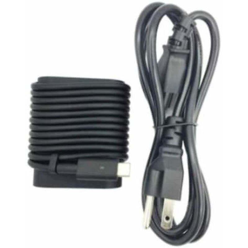 Dell 65W USB TypeC Power Adapter for Chromebook 13, Black (JJV9D) image 1