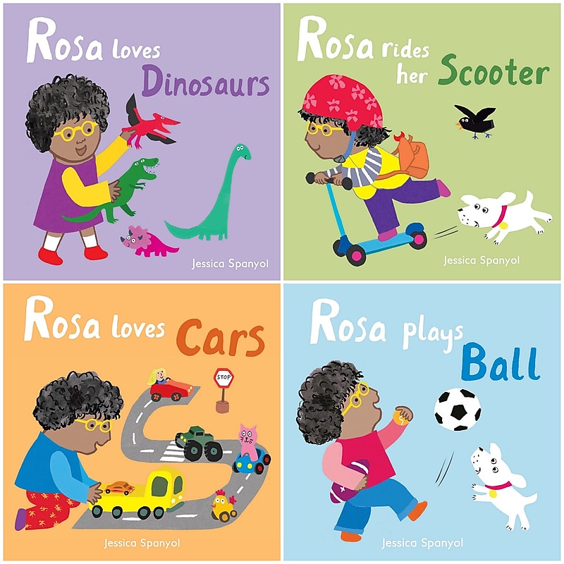 Child's Play All About Rosa Board Books, Set of 4 (CPYCPAAR) image 1