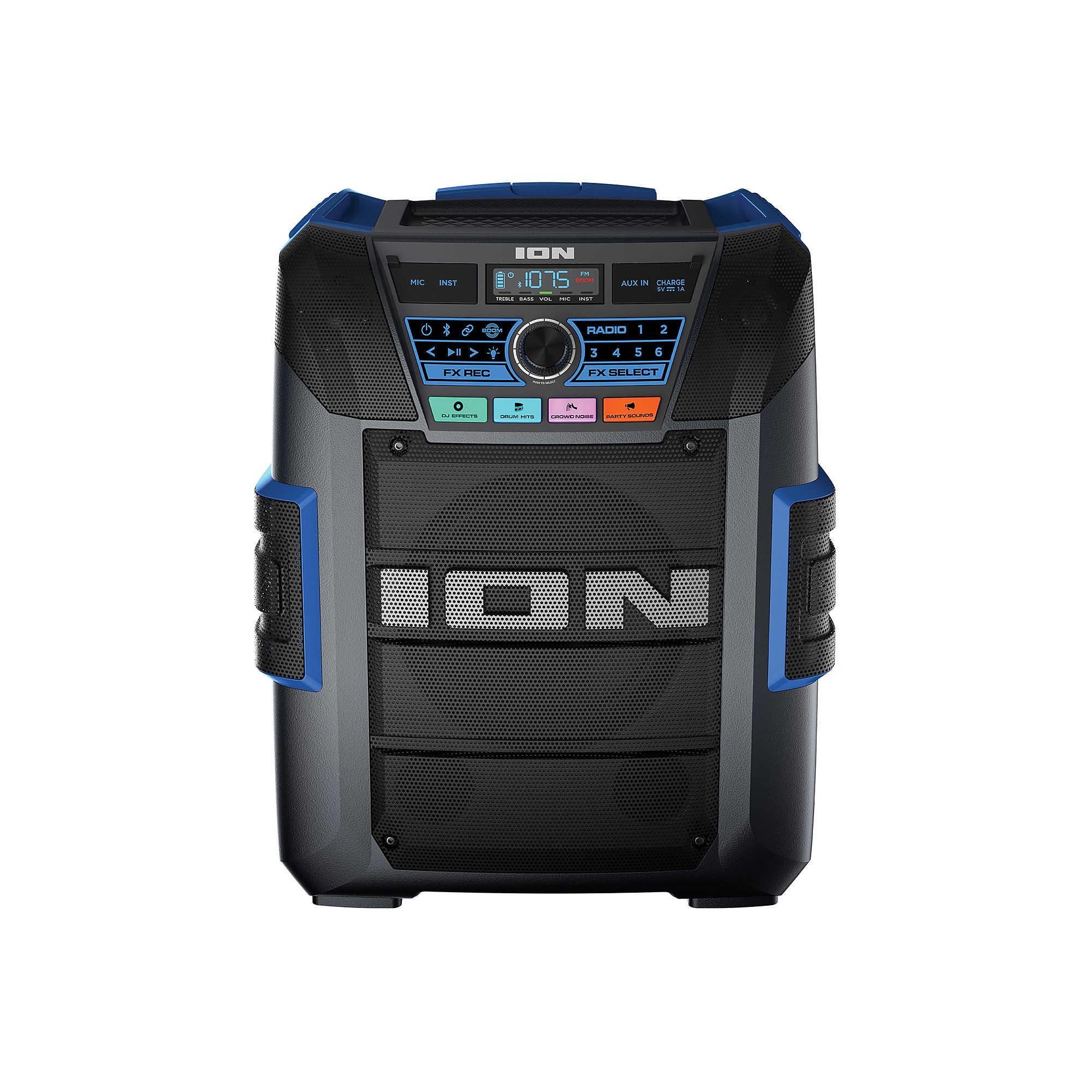 ION Explorer XL Wireless Bluetooth All-Weather Speaker, Water Resistant, Black (IONIPA150X) Sansujyuku sansujyuku.com