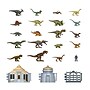 Mattel Jurassic Park Minis Island Visitor Advent Calendar, Multicolored (JLD23) ~#|#~22538CB4-F84E-4015-AEDDFDD03ED52992_sc7