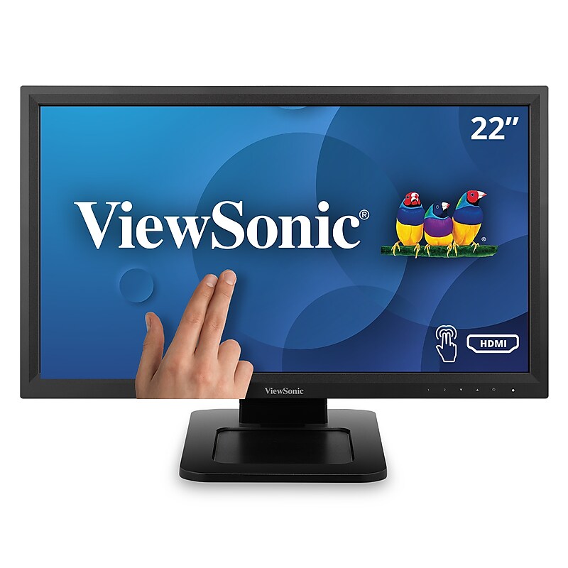 ViewSonic 22" 75Hz LED Monitor, Black (TD2211) image 1