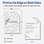 Avery Rectangle Single Rounded Corner Integrated Cards, Matte White, 30/Pack (19479399880)~#|#~22598EF2-6E55-474B-AE75125810EB697E_sc7