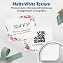 Avery Rectangle Rounded Corners Matte Blank Card, White, 20/Pack (19479399784)~#|#~225C3CDB-6105-4B85-AC99D054E2341EC8_sc7