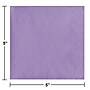 Creative Converting Touch of Color Beverage Napkin, 2-ply, Luscious Lavender, 600 Napkins/Carton (139186154)~#|#~225DA818-1EEE-4FD0-AA5506BE65A3E145_sc7