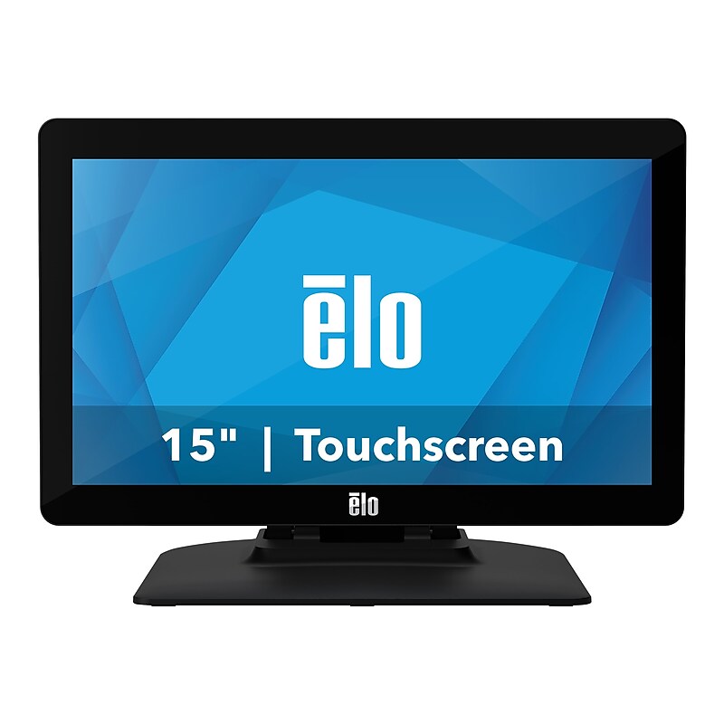 Elo 1502L 15.6" LED Monitor, Black (E155645) image 1