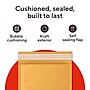 Staples Self‑Seal Bubble Cushioned CD/DVD Mailers, 7.25” x 8”, Kraft — 25/Carton~#|#~22636D37-CCC3-4219-A320E33381EDBEC8_sc7