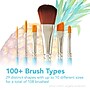 Princeton Select Artiste Mixed Media Synthetic Variety Brush Set No. 10, 5/Set, 2 Sets/Bundle (PBXP3750SET110-2)~#|#~2263FAAC-D0D8-47C2-83F39868C5B280EB_sc7