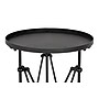 Storied Home Metal Round Side Table, Black (EC0113)~#|#~22646D62-185B-40F1-BD476CFFE1A2EBE2_sc7