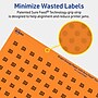 Avery Laser/Inkjet Multipurpose Circle Labels, 0.5" Dia., Bright Orange, 12320/Box (94503)~#|#~226AA65E-2C07-4039-9A0806ABD4C37C7B_sc7