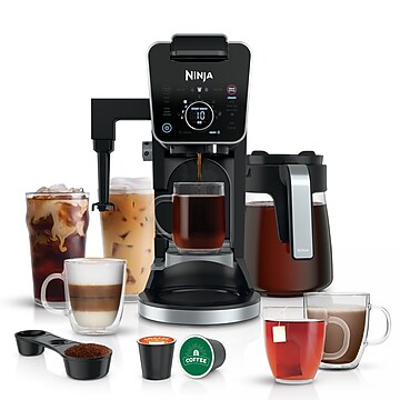 Ninja 12-Cups Coffee & Espresso Machine Combination, Black (CFN601