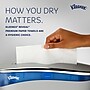 Kleenex Reveal Multifold Paper Towels, 2-Ply, White, 150 Sheets/Pack, 16 Packs/Carton (46321)~#|#~2272E6C9-A249-4D4D-A595DDA47311CEFA_sc7