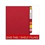 Medical Arts Press Reinforced End Tab File Folder, Straight Cut, Letter-Size, Red, 250/Carton (S-01502-RED-B)~#|#~2274BC78-9708-467D-97F169AB822F3096_sc7