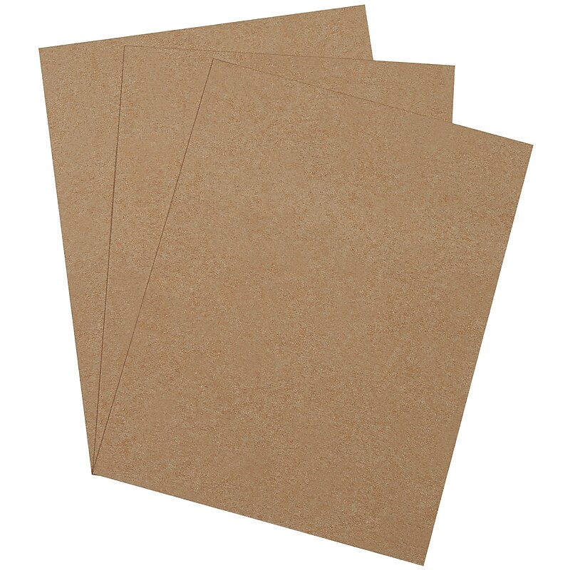 9" x 12" Heavy Duty Chipboard Pads, Kraft, 640/Carton (CPHD912) image 1