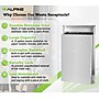 Alpine Industries Metal Indoor Trash Can, 12 Gallon, Stainless Steel (493)~#|#~2278DDD7-9C74-4E48-83DBA6EC0A0957B8_sc7