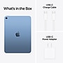 Apple iPad A16 Chip 11" Tablet, 128GB, WiFi, Blue (MD4A4LL/A)~#|#~22790E2D-D07C-4252-8EE51457015C4D2D_sc7
