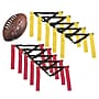 Franklin Playbook Youth Flag Football Ball and Flags, Yellow/Red, 10/Pack (W13769)~#|#~227B93A3-73B2-4817-B73A2A91402539C6_sc7