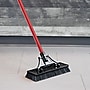 Libman 13.5" Polymer Industrial Heavy-Duty Floor Scrub, Black/Red, 4/Pack (1576)~#|#~227C076E-B8CB-4B53-83560ECE0EB75D3F_sc7