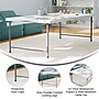 Flash Furniture Paige Rectangle Kid's Plastic Folding Table, 29"W x 60"D x 18.75"H, Granite White (RB3060FHKIDWH)~#|#~227CE007-2CB1-426D-AB58D3EF275C9F87_sc7