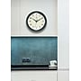 Infinity Instruments Round Retro Hunter Green Wall Clock, Aluminum, 9.5" (10940HG)~#|#~227DEA37-1FEB-4B91-864FA0C5695333E6_sc7