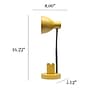 Simple Designs Sleek Essentials LED Desk Lamp, 16.22", Yellow (LD1076-YLW)~#|#~2282FFB6-B0D9-4F8B-A7F3FE49943B1AD4_sc7