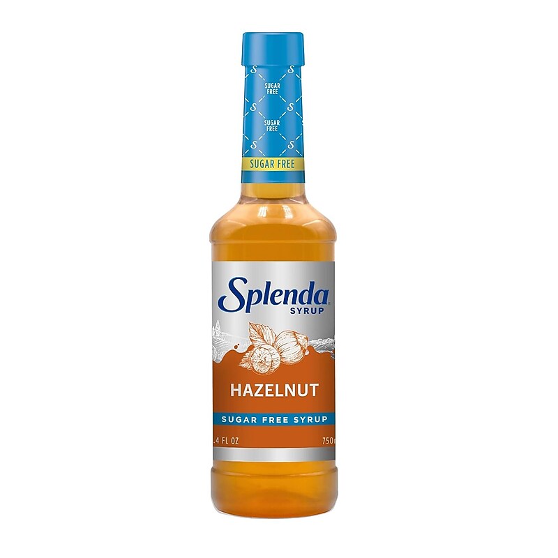 Splenda Hazelnut Sugar-Free Syrup, 6/Carton (HFP00695) image 1