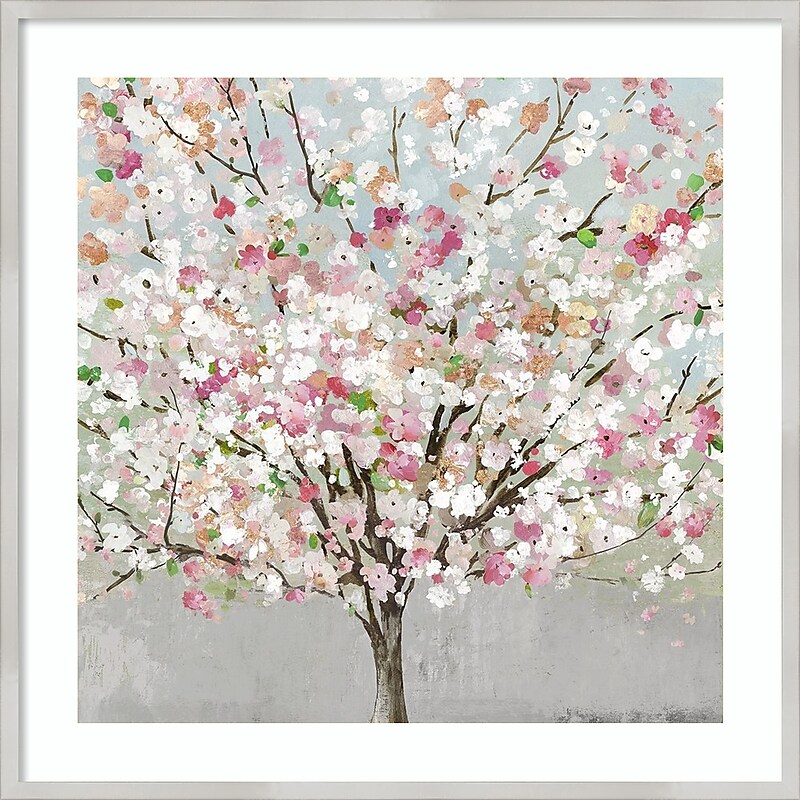 Amanti Art Spring Love by Allison Pearce Wood Framed Wall Art Print, 33" x 33" (A42677794056) image 1